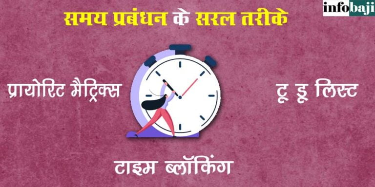 Time management techniques in Hindi